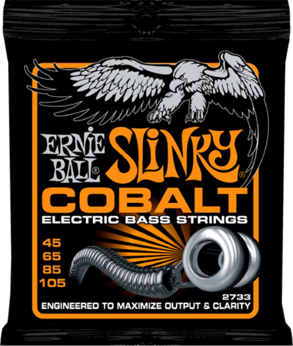 Ernie Ball EB2733 45-105 Cobalt Hybrid Slinky - Snarenset voor 4-string basgitaar