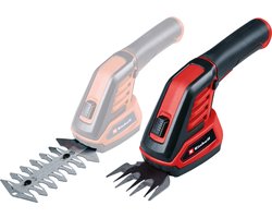 Einhell Accu Gras-/Heggenschaar GC-CG 3,6/70 Li WT 3,6 V/Li-ion - 2.0 Ah accu - Knipbreedte grasschaar: 70 mm - Snoeibreedte heggenschaar: 11 cm - Incl. lader