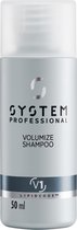 System Professional Volumize Shampoo V1 50 ml - Normale shampoo vrouwen - Voor Alle haartypes