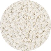 BrandNewCake® Eetbare Taart Confetti Sneuwvlokker Wit 500gr - Taartdecoratie Sprinkles - Strooisel - Taartversiering