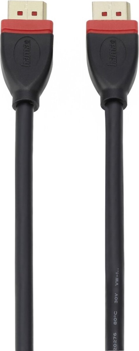 Hama DisplayPort-kabel 8K Ultra HD Verguld Dubbel Afgeschermd 1,80 M