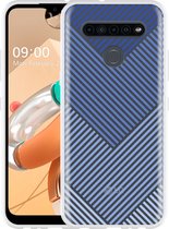 LG K41S Hoesje Art Lines - Designed by Cazy