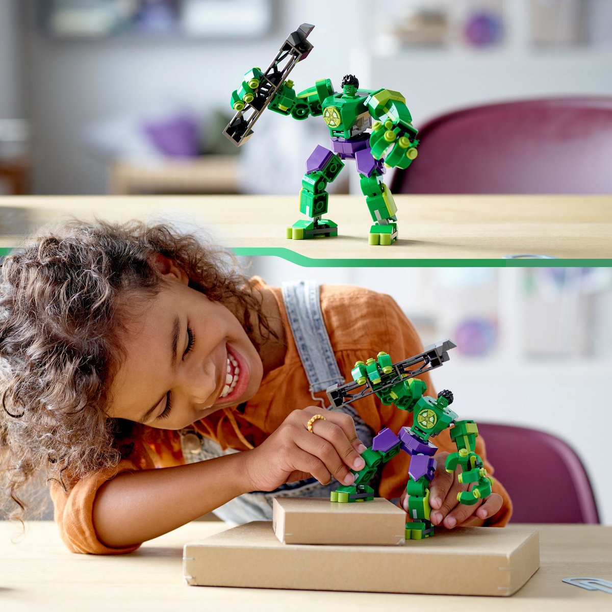 LEGO Marvel Avengers Marvel Hulk mechapantser - 76241 — afbeelding 18