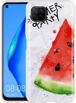 Huawei P40 Lite Hoesje Watermeloen Party Designed by Cazy