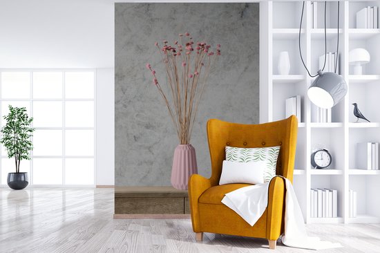 Papier peint - Papiers Papier peint photo Fleurs - Vase - Nature morte - Largeur 200 cm x Hauteur 300 cm