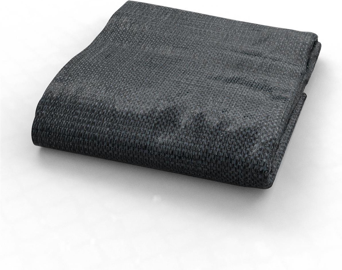 Intirilife robuuste anti-wier mat lengte 1000cm breedte 200cm dikte 100g/m², - UV-stabiele ondervloer stof tuinmat lint stof