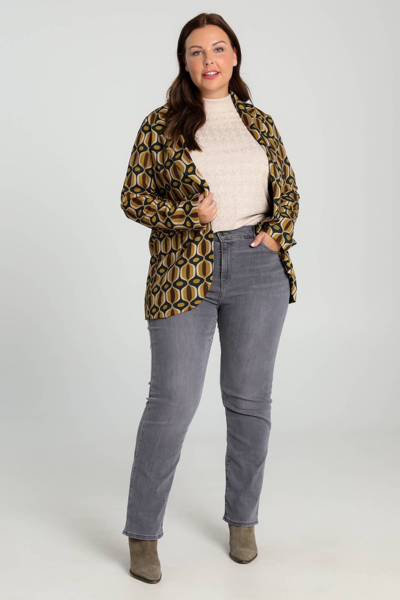 Promiss Blazer met retroprint Blazer met retroprint