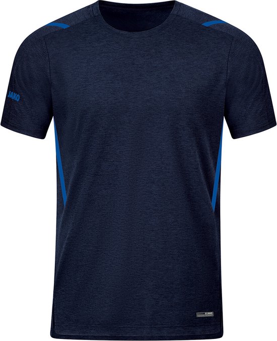Jako - T-shirt Challenge - Herenshirt Blauw-3XL