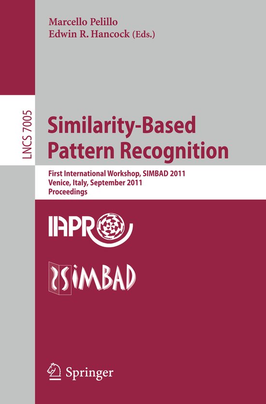 Similarity-Based Pattern Recognition - cover