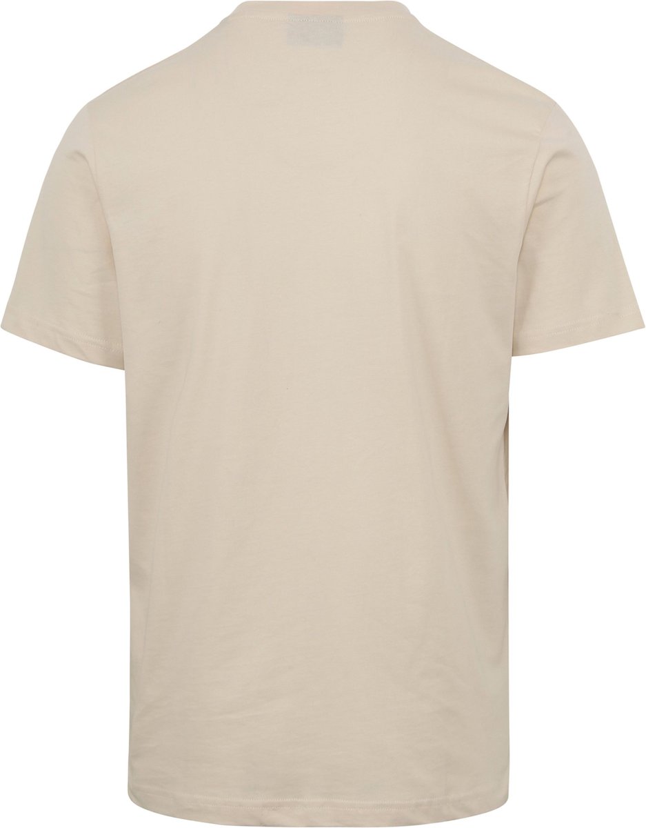 ANTWRP - T-Shirt Croissant Beige - Maat XL - Regular-fit