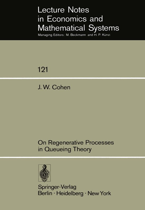 On Regenerative Processes in Queueing Theory - cover