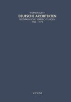 Schriften des Deutschen Architekturmuseums zur Architekturgeschichte und Architekturtheorie- Deutsche Architekten