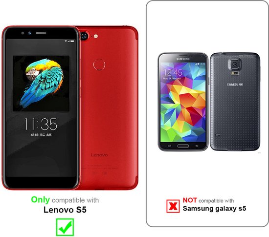 Étui Cadorabo pour Lenovo S5 en COFFEE BROWN - Pochette de protection avec fermeture magnétique