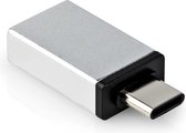 USB C naar USB A adapter - 3.2 Gen 1 - 5 Gb/s - Zilver - Allteq