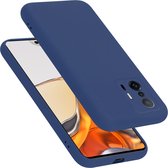 Cadorabo Hoesje geschikt voor Xiaomi 11T / 11T PRO in LIQUID BLAUW - Beschermhoes gemaakt van flexibel TPU silicone Case Cover