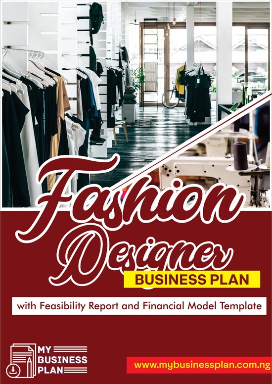 pdf of a fashion designer business plan