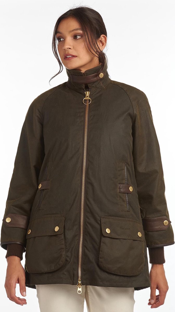 Barbour norwoood wax jacket LWX1110OL71 olive 12