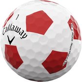 Callaway Chrome Soft Truvis Golfballen 2022 - Wit Rood - 12 Stuks