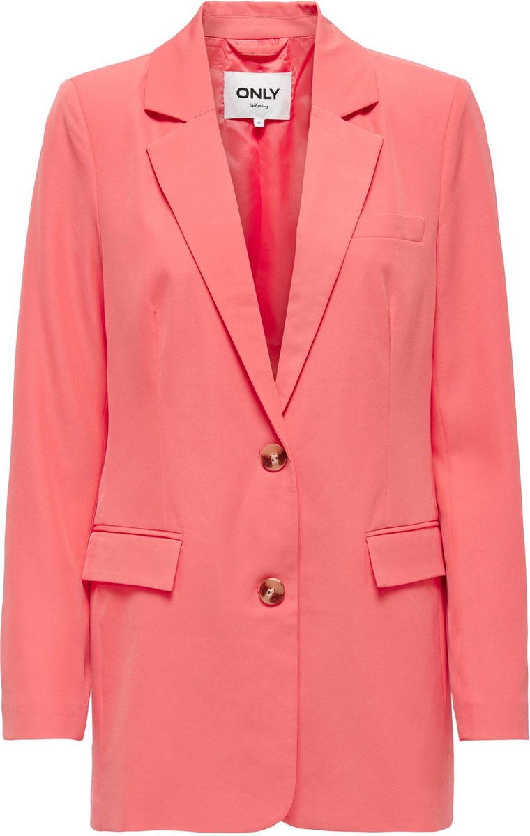 Only Blazer Onllaura L/s Slit Boyfriend Blazer 15284003 Georgia Peach Dames Maat - 40