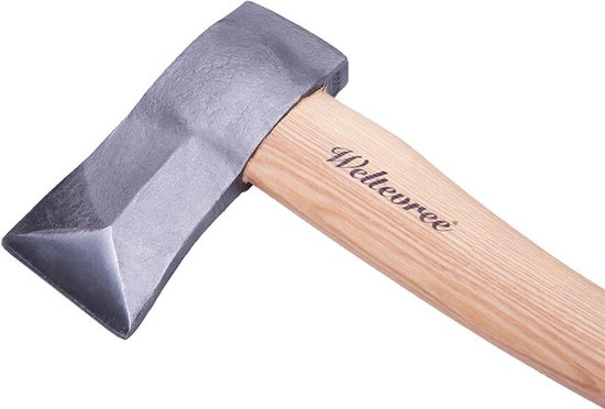 Weltevree - Splitting Ax - Kloofbijl - Bijl Om Hout Te Kloven - Handvat van Essenhout - Staal van Weltevree — afbeelding 4