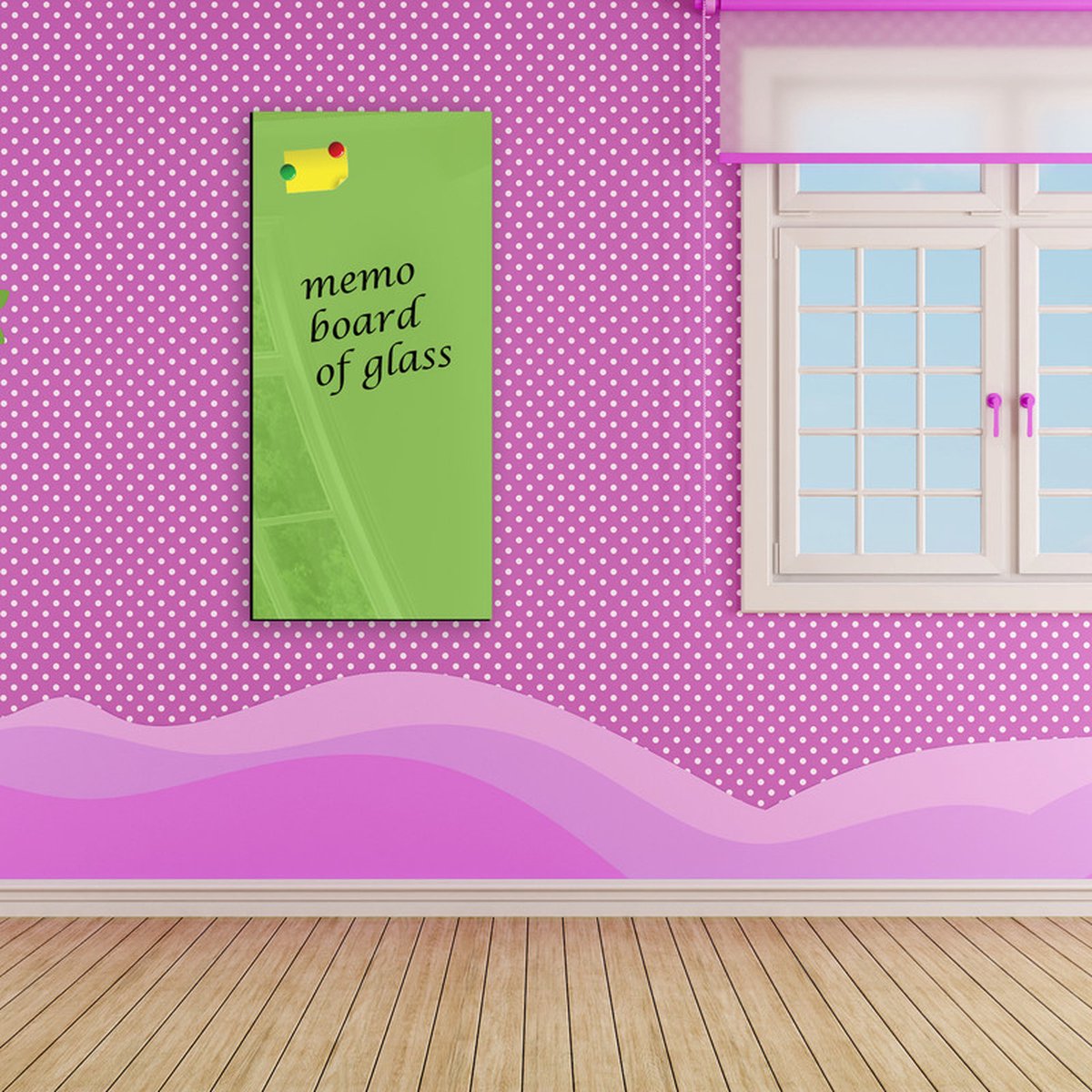 DEQORI Glazen magneetbord | 100x50 cm groot | effen kleuren - lichtgrijs | memobord van glas | magneetbord incl. magneten, pen & doek voor keuken & kantoor | magnetisch & beschrijfbaar