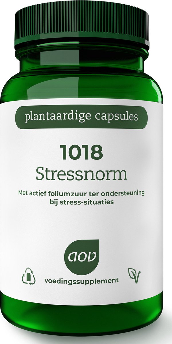 Goedkoopste AOV 1018 Stressnorm - 60 vegacaps