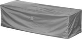 Beschermhoes voor loungebank | 200 x 90 x 80 cm | polyesterweefsel van het type Oxford 600D, kleur: grijs.