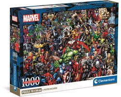 Clementoni - Puzzel - 1000 Stukjes - Marvel Universe - Puzzel Voor Volwassenen - Special Series License