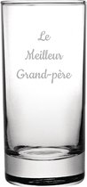 Longdrinkglas gegraveerd - 28,5cl - Le Meilleur Grand-père