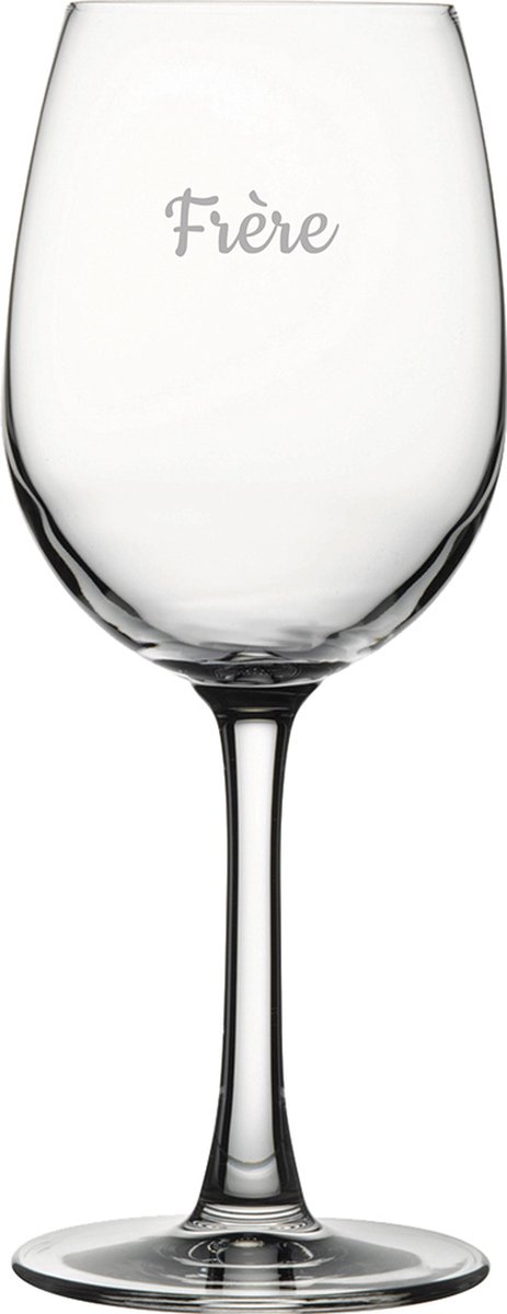 Witte wijnglas gegraveerd - 36cl - Frere