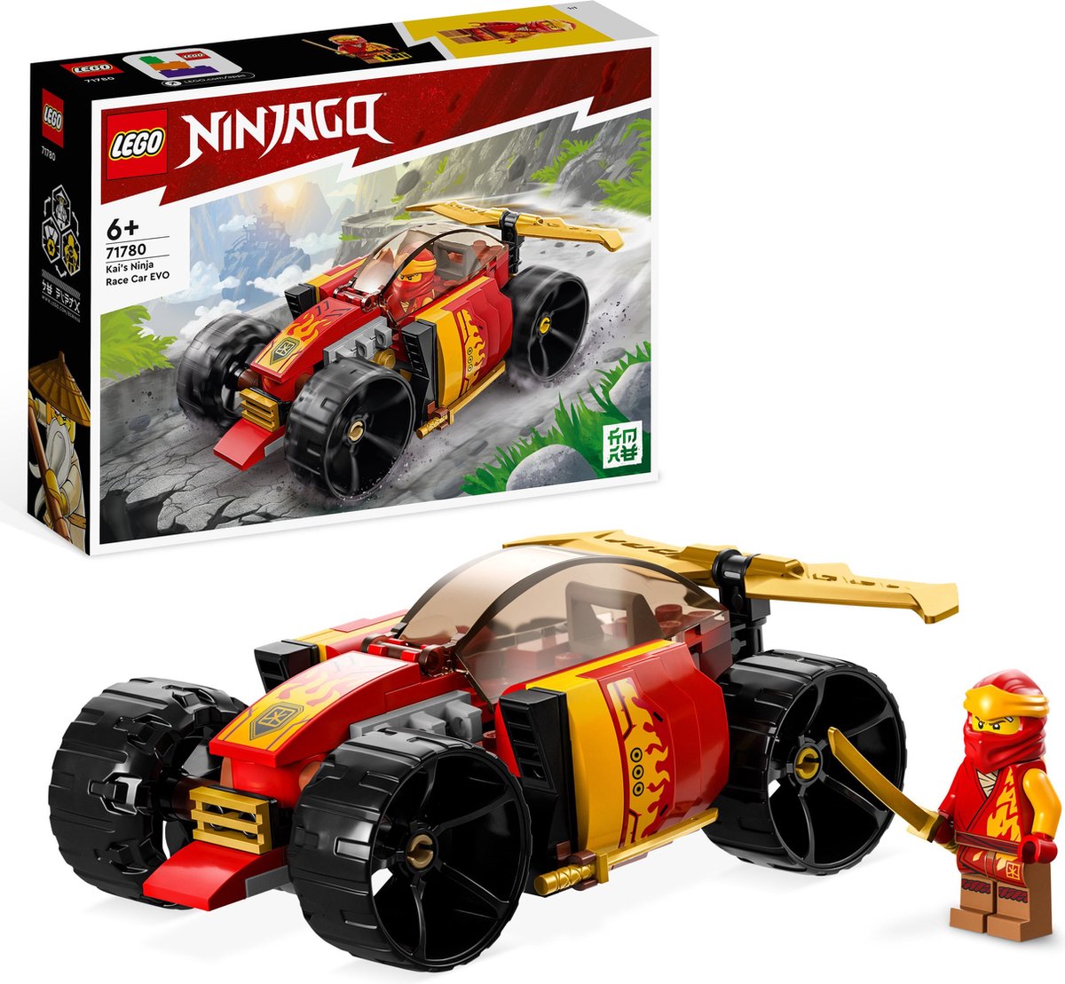 LEGO NINJAGO Kai's Ninja Racewagen EVO  - 71780 — afbeelding 20