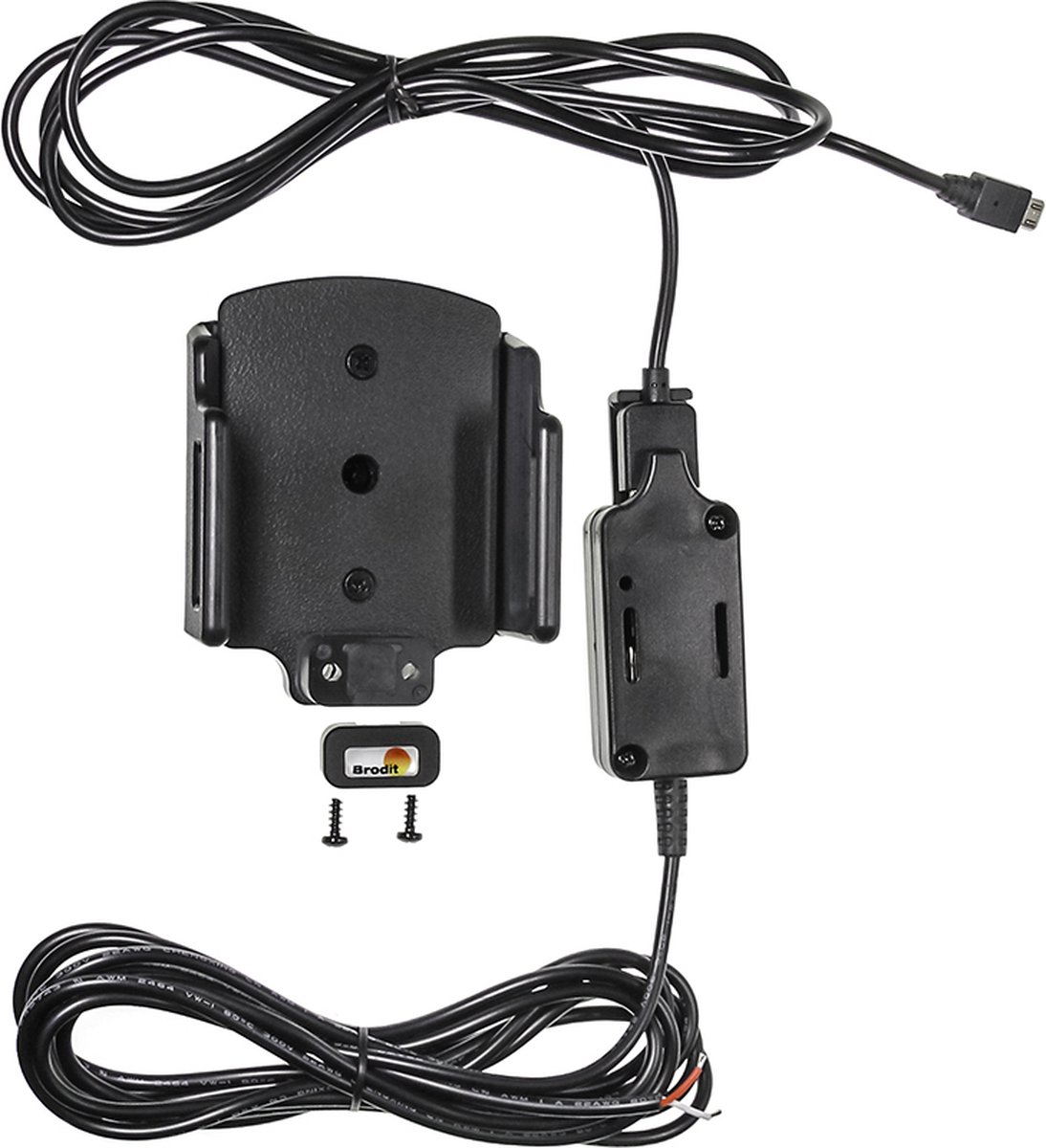 Brodit Active Actieve houder Mobiele telefoon/Smartphone Zwart