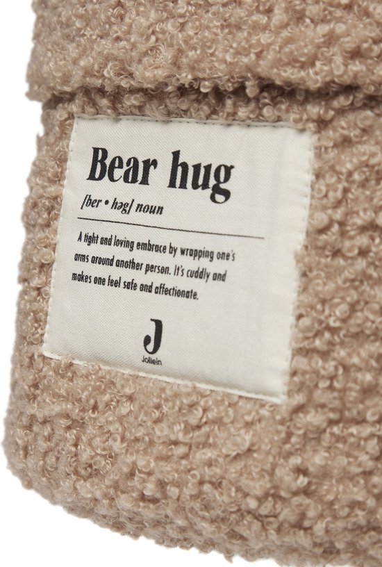 Jollein - Commodemandje 14x18cm - Commode Mandje - Boucle - Biscuit — afbeelding 3
