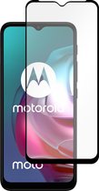 Cazy Screenprotector Motorola Moto G10/G20/G30 Full Cover Tempered Glass - Zwart
