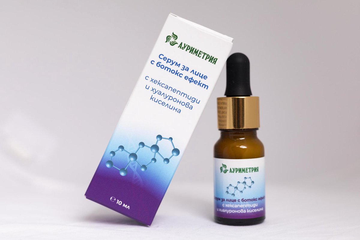 Gezicht serum met botox-effect - hexapetiden en hyaluronzuur - voor lifting en strakke huid 10ml