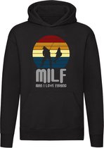 MILF - Man I Love Fishing | Vissen | Hengelsport | Vis | Hobby | Visclub | Dierendag | Unisex | Trui | Hoodie | Sweater | Capuchon