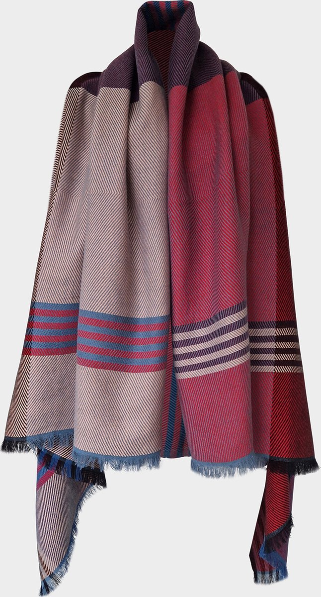cape infinity bamboo rosa | poncho | 4 seasons | scarf | handmade | sustainable | beautiful colors | multifunctional | sleeveless | cotton | bamboo | super soft