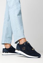 Sneaker Gitte Glitter Dames - Navy - Maat 38