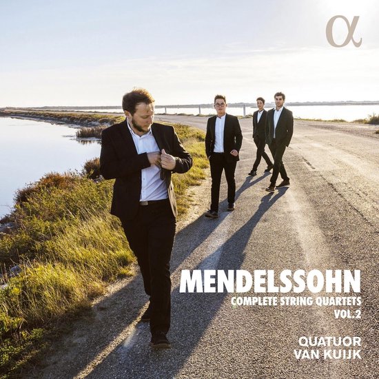 Foto: Quatuor van kuijk mendelssohn complete string quartets vol 2 cd 