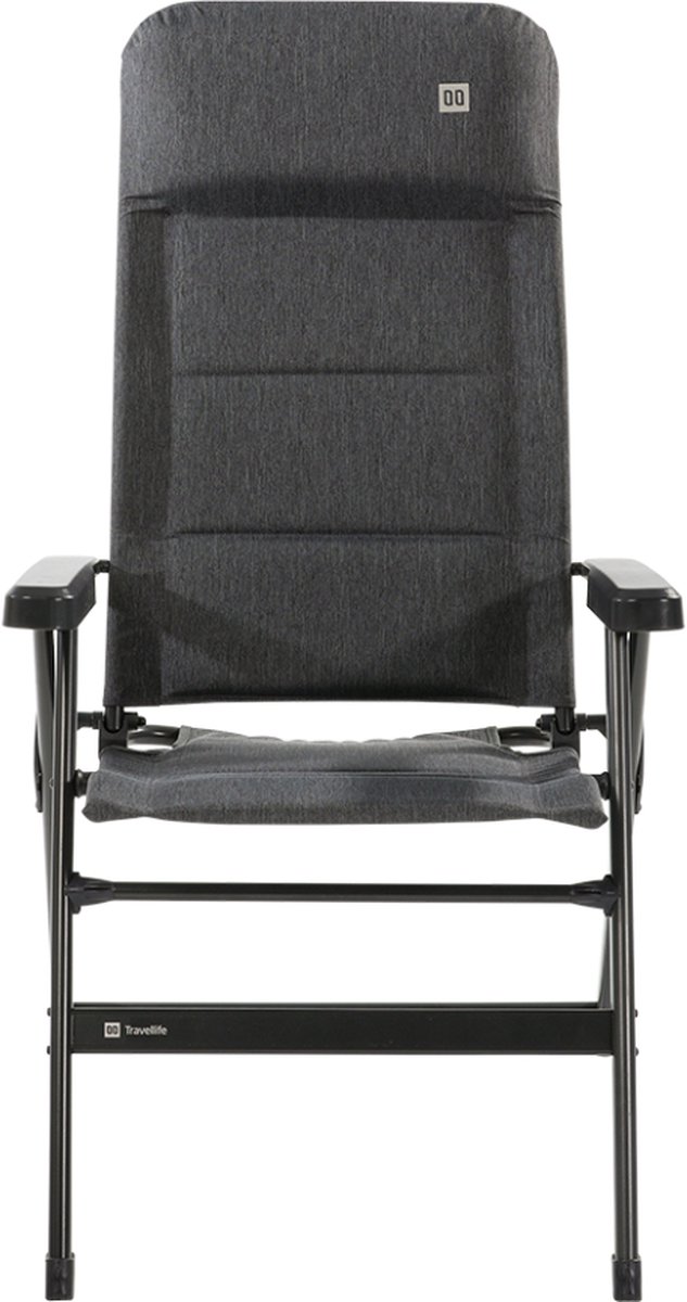 Travellife Lago Camping Standenstoel Comfort stormy grey - Verstelbaar in 7 standen - Water- en uv-bestendig van Merkloos — afbeelding 2