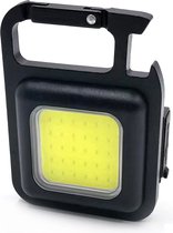 LED Werklamp - Bouwlamp - LED Sleutelhanger - Working light - 2 uur Batterijduur - Magnetisch - Flessenopener - Spatwaterdicht