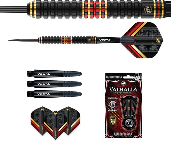 WINMAU - Valhalla: Steeltip Tungsten Dartpijlen Professioneel - 24g van Winmau — afbeelding 3
