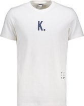 Kultivate T-shirt Ts Kian 2201040200 226 Egret Mannen Maat - XL