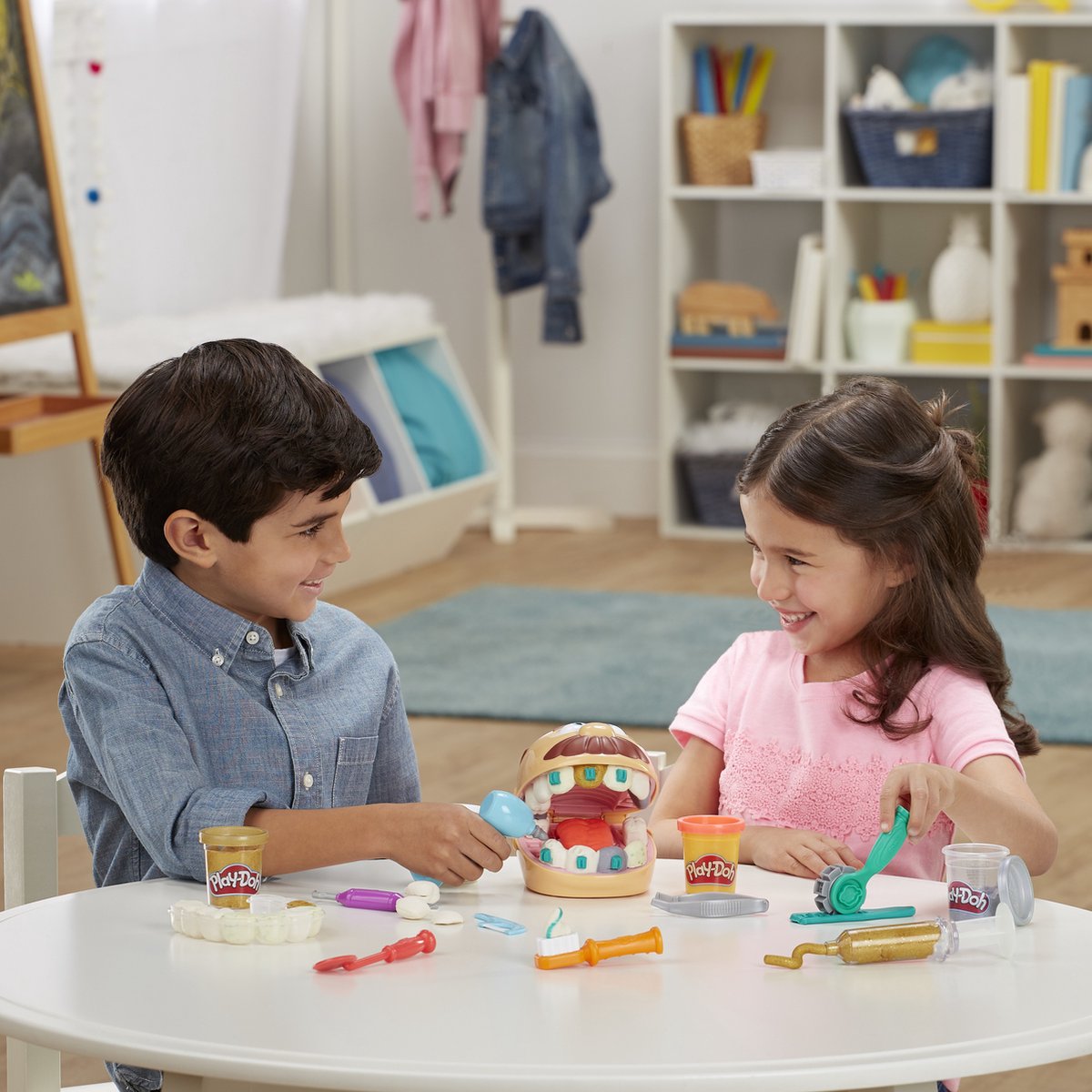 Play-Doh Top Tandarts Speelset - Boetseerklei - 8 Play-Doh potjes - Knutselen voor kinderen — afbeelding 11