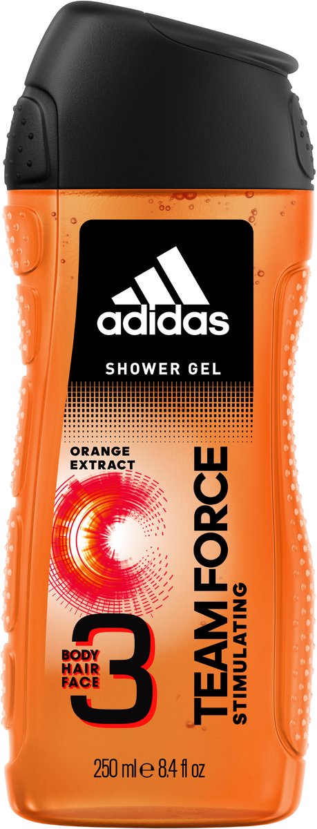 Adidas - Douchegel - Team Force - 3 in 1 - 250ml