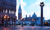 Fotobehangkoning - Fotobehang - Vliesbehang Venetië - Italië - Behang - 104 x 70,5 cm