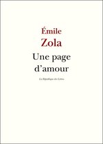 Zola - Une page d'amour