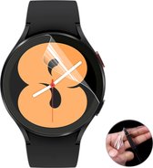 By Qubix Screen protector Film - Full cover - Geschikt voor de Samsung Galaxy Watch 4 - 40mm