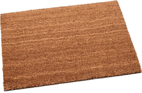 Paillasson-tapis de noix de coco-tapis d'entrée naturel 40x60cm