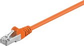 CAT5e FTP patchkabel / internetkabel 10 meter oranje - netwerkkabel